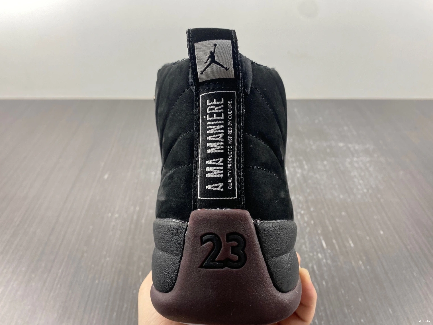 Ma Jordan 12 Retro Black A Maniére DV6989-001 - 0310